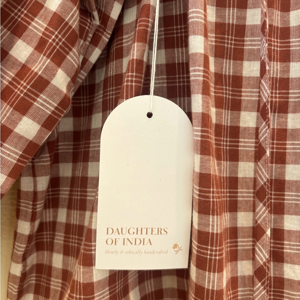 Daughters of India Poet Blouse NWT - Picture 8 of 14